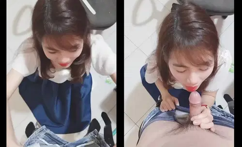 em-nhan-vien-van-phong-tranh-thu-buoi-trua-ben-anh